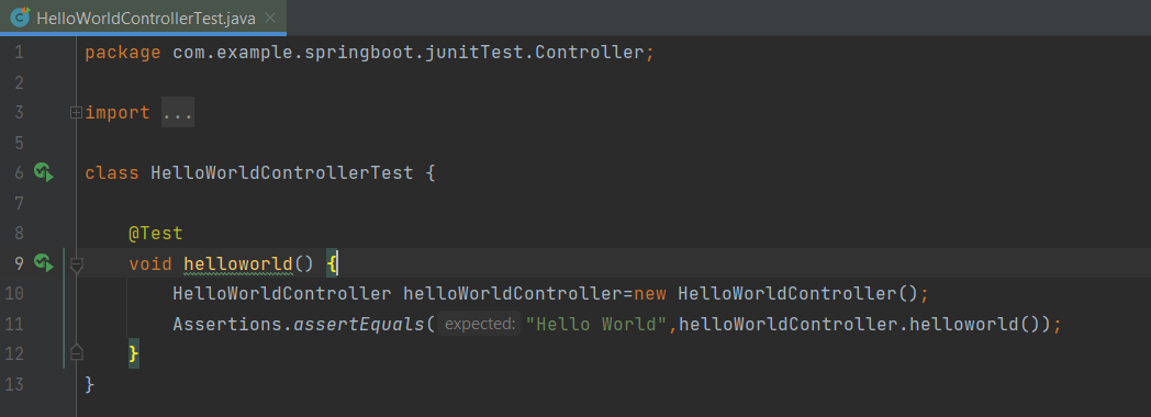 JUnit test cases in Spring Boot